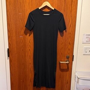 a new day Classic Black Midi Dress